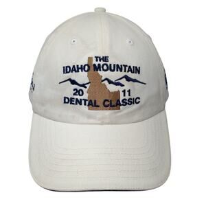 The Idaho Mountain 2011 Dental Classic Slideback Baseball Cap Beige OS 3XDRY